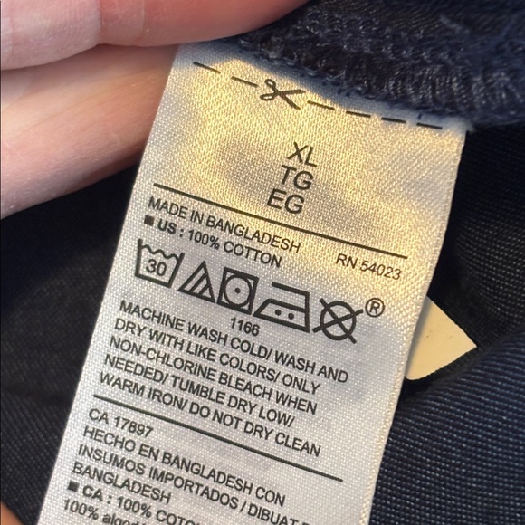 NWT Old Navy denim blue shirt dress * sz XL - Picture 10 of 10